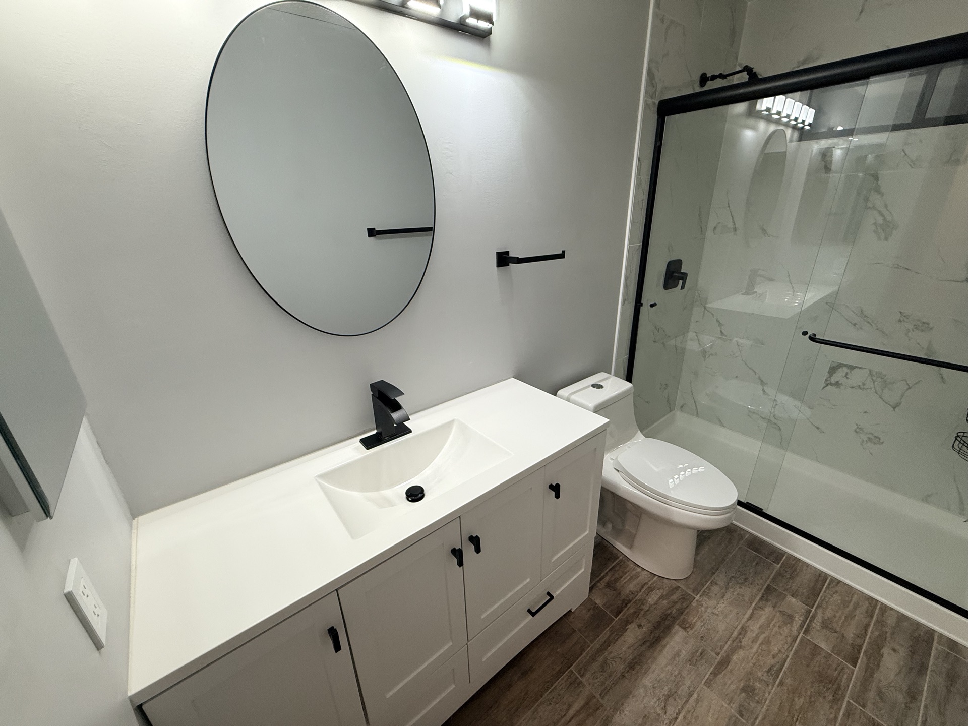 Second bathroom vanity