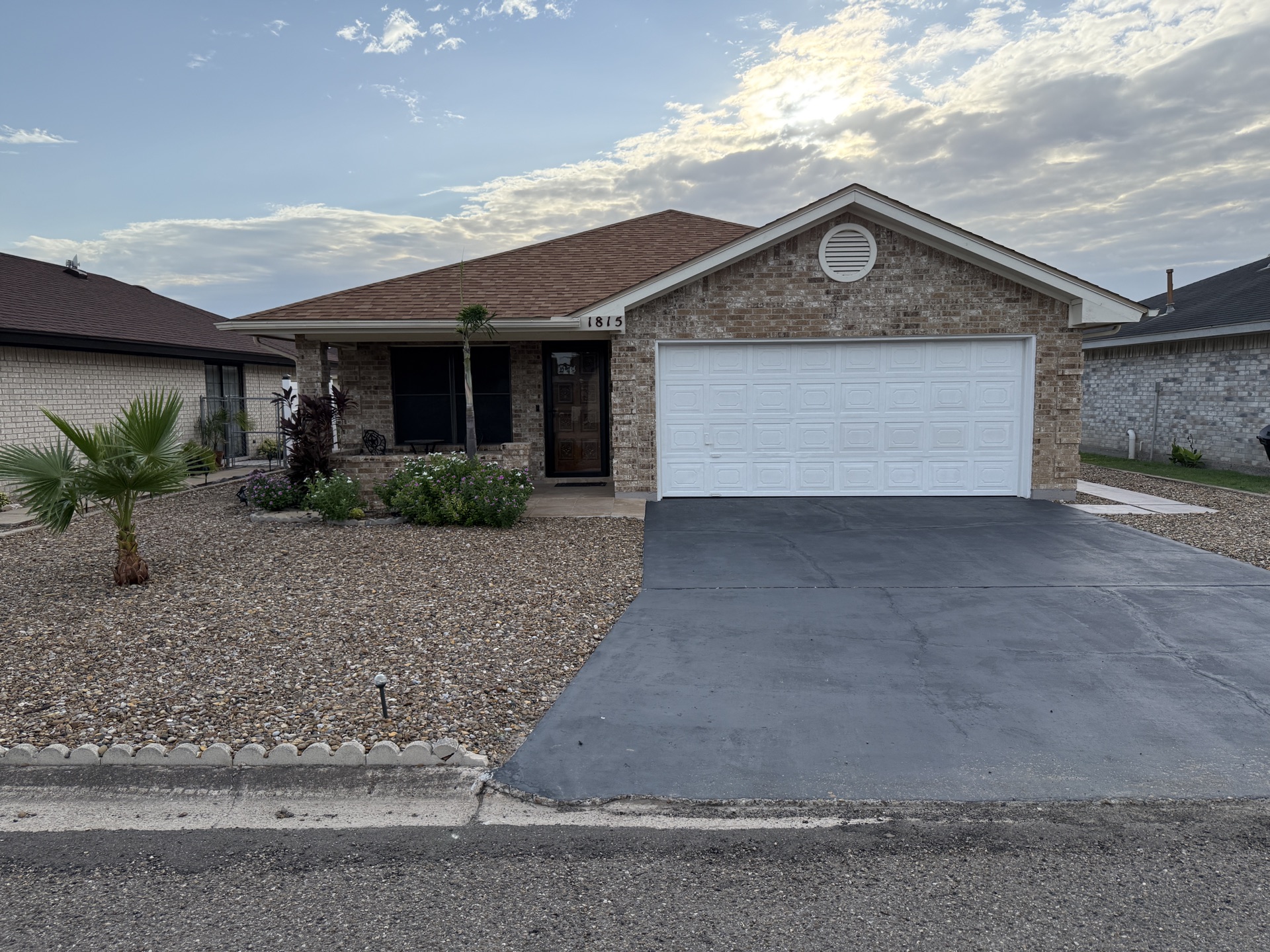 Front yard curb appeal